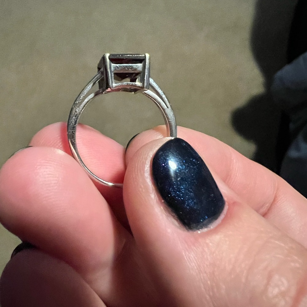 Garnet ring